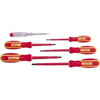 Triuso VDE-Schraubendrehersatz 6-tlg. 1000 V,2K-Gr.,PH1+2, 3/4/5.5mm