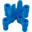 Triuso Fliesenkreuze 4 + 5 mm, blau 100 Stück, Kunststoff