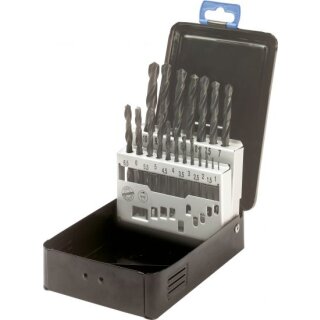 Triuso Stahlbohrerset, HSS 19tlg. 1 - 10 mm x 0,5