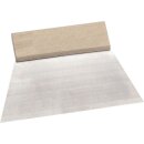 Triuso Glättespachtel 180 mm, Blatt 0,4 mm dick, mit Holzgriff
