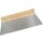 Triuso Glättespachtel 300 mm, Blatt 0,4 mm dick, mit Holzgriff