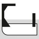 Triuso Knieschoner Kastenform, Paar "Wohltat", schwarz