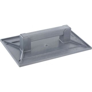 Triuso Kunststoff-Reibebrett 18x27cm schwarz