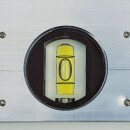 Triuso Richtlatte 2,5m mit 2 Libellen - Speditionsversand