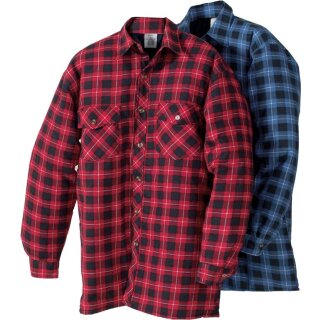 Triuso Thermohemd rot-karo, Größe M