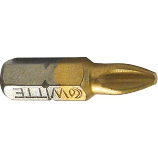 Triuso Bit 1/4" PH3, TIN-Beschichtung