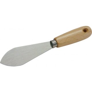 Triuso Kittmesser 100mm mit Holzgriff