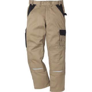 Fristads Kansas Arbeitshose ICON TWO Bundhose 2019 Luxe 100805 C 52 299 - Khaki/Schwarz