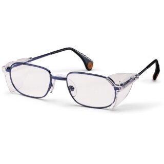 Uvex Schutzbrille mercury 9155005 Metallbrille in stahlblau