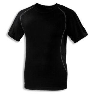 Uvex Kurzarmshirt 192/schwarz BW/PES