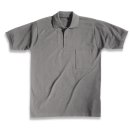 Uvex Polo-Shirt silbergrau 100%BW