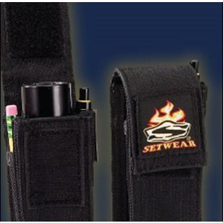 SetWear, Mini Flashlight Pouch Black