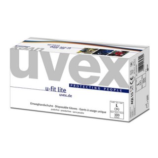 Uvex Einmal-Handschuhe Nitril ungepudert u-fit lite Größe L
