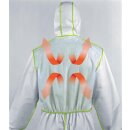 Uvex Overall Typ5/6 9877/weiß-lime Größe XL