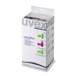 uvex hi-com Nachfüllboxen 2112118-U Einweg Gehörschutz SNR 24 dB 300 Paar