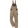Fristads Kansas Arbeitshosen ICON Latzhose-Arbeitshose 100806 C 42 299 - Khaki/Schwarz