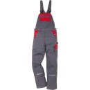 Fristads Kansas Arbeitshosen ICON Latzhose-Arbeitshose 100806 C 48 866 - Grau/Rot