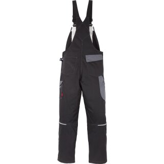 Fristads Kansas Arbeitshosen ICON Latzhose-Arbeitshose 100806 C 52 996 - Schwarz/Grau