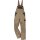 Fristads Kansas Arbeitshosen ICON Latzhose-Arbeitshose 100806 C 54 299 - Khaki/Schwarz