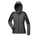 Elysee ESPOO Damen Fleecejacke mit Teddyfutter grau/schwarz