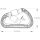 DMM Karabiner DMM Shadow Screw Gate
