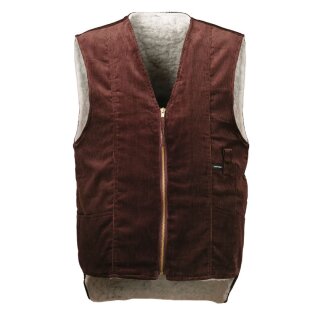 Craftland *LÜNEBURG* Cordweste Baumwolle, braun Gr. L