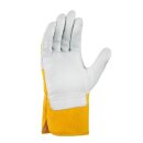 teXXor "HIMALAYA I"TOP-Rindvollleder-Handschuh, natur, Winter-/Moltonfutter, Doppelnähte, Kat.2 verschiedene Größen