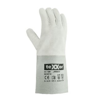 teXXor "ARGON II" Ziegen-/Schafnappa- Handschuh, 35 cm, Flügeldaumen, Kat.2 Größe 12