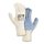teXXor BW-/Nylon-Mittelstrick-Handschuh, einseitig blaue PVC-Noppen, Kat.2 Größe 11