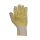 teXXor BW-/Nylon-Mittelstrick-Handschuh, einseitig gelbe PVC-Nopen, Kat.2 verschiedene Größen