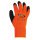 teXXor "teXXor topline" Acryl-Mittelstrick-Winterhandschuh, orange,gesandete Latexbeschichtung, schwarz, Kat. 2 verschiedene Größen