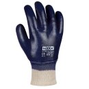 teXXor Nitril-Handschuh, blau, Strickbund,...