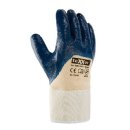 teXXor Nitril-Handschuh, blau, Stulpe, Kat.2 verschiedene...