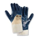 teXXor Nitril-Handschuh, blau, Stulpe, Kat.2 Größe 10