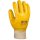 teXXor Nitril-Handschuh, gelb, Strickbund, vollbeschichtet, Kat.2 verschiedene Größen