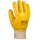 teXXor Nitril-Handschuh, gelb, Strickbund, vollbeschichtet, Kat.2 verschiedene Größen