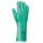 teXXor Nitril Handschuh, grün, geraute Oberfläche, 35cm, BW-Futter, Kat.3 verschiedene Größen