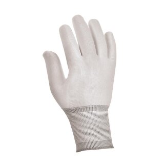 ATG Nylon-Feinstrick-Handschuh, weiß verschiedene Größen
