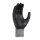 teXXor "teXXor topline" Nylon-Handschuh, Nitril-beschichtet, mit schwarzen Nitrilnoppen, schwarz Kat. 2 verschiedene Größen