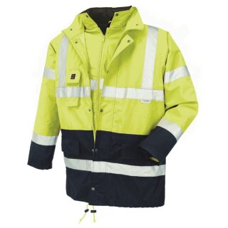 teXXor "CALGARY" Warnschutz-Parka Farbe: leuchtgelb/navy EN 471 verschiedene Größen