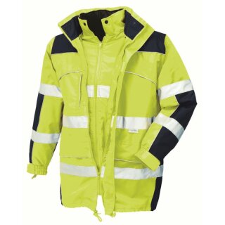 teXXor "TORONTO" Warnschutz-Parka Farbe: leuchtgelb/navy EN 471 verschiedene Größen