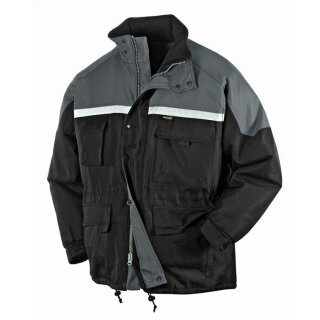 teXXor "MALMÖ" Winterjacke mit Reflexstreifen Farbe: schwarz/anthrazit verschiedene Größen