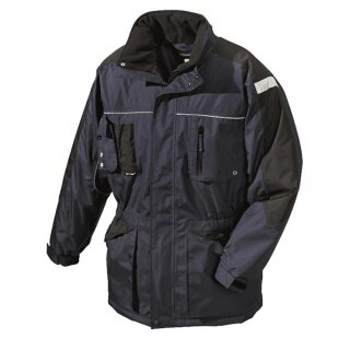 teXXor "AALBORG" Winterparka mit Reflexstreifen Farbe: blau/schwarz verschiedene Größen