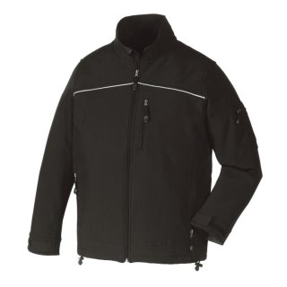 teXXor "ODENSE" Softshell-Jacke mit Reflexstreifen Farbe: schwarz verschiedene Größen