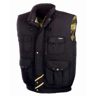 teXXor TRONDHEIM T/C Weste Farbe: schwarz/gelb verschiedene Größen