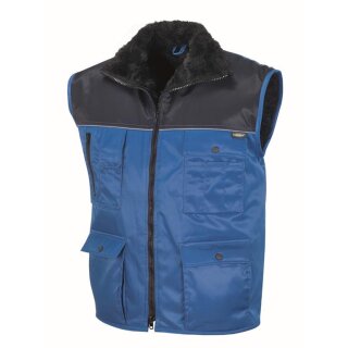 teXXor Kopenhagen Weste mit Reflexstreifen Farbe: kornblau/marine verschiedene Größen