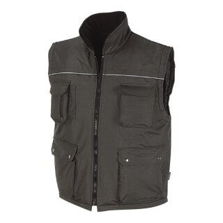 teXXor "NARVIK" Weste mit Reflexstreifen Farbe: anthrazit/schwarz verschiedene Größen