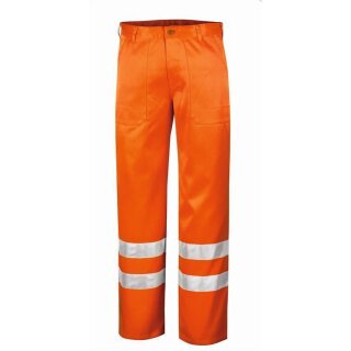 teXXor Warnbundhose, EN 471, Textil, 270 g/qm, leuchtorange verschiedene Größen