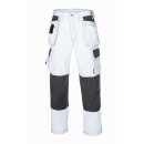 teXXor Bundhose, weiss/grau T/C Canvas, 270gr. mit...