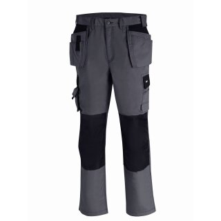 teXXor Bundhose, grau/schwarz T/C Canvas, 270 gr. mit Cordura Besatz verschiedene Größen